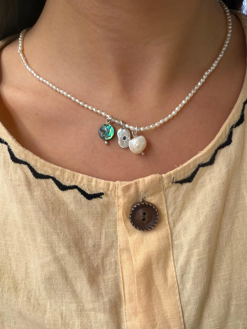 Sea Keepsake Choker