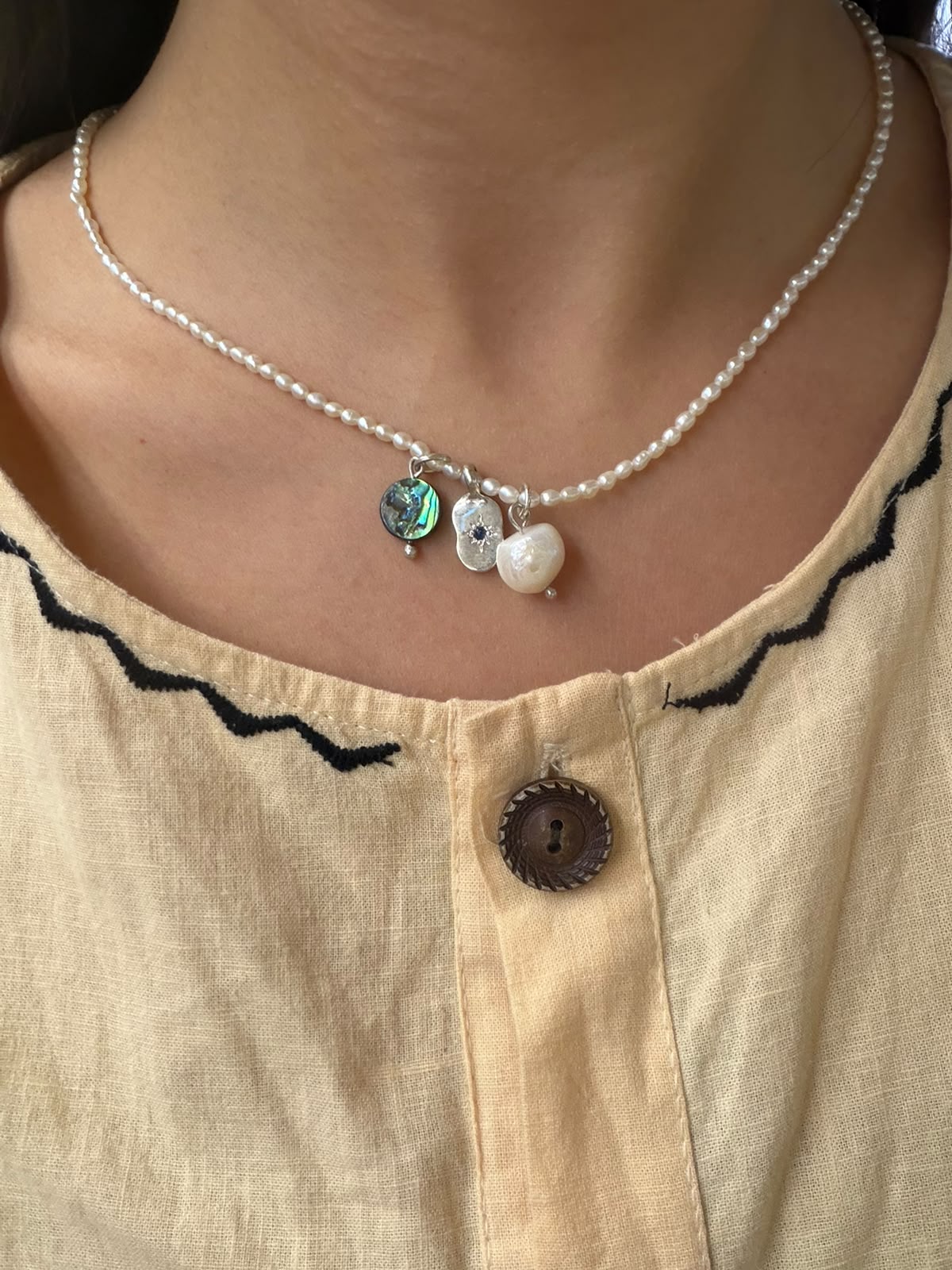 Sea Keepsake Choker