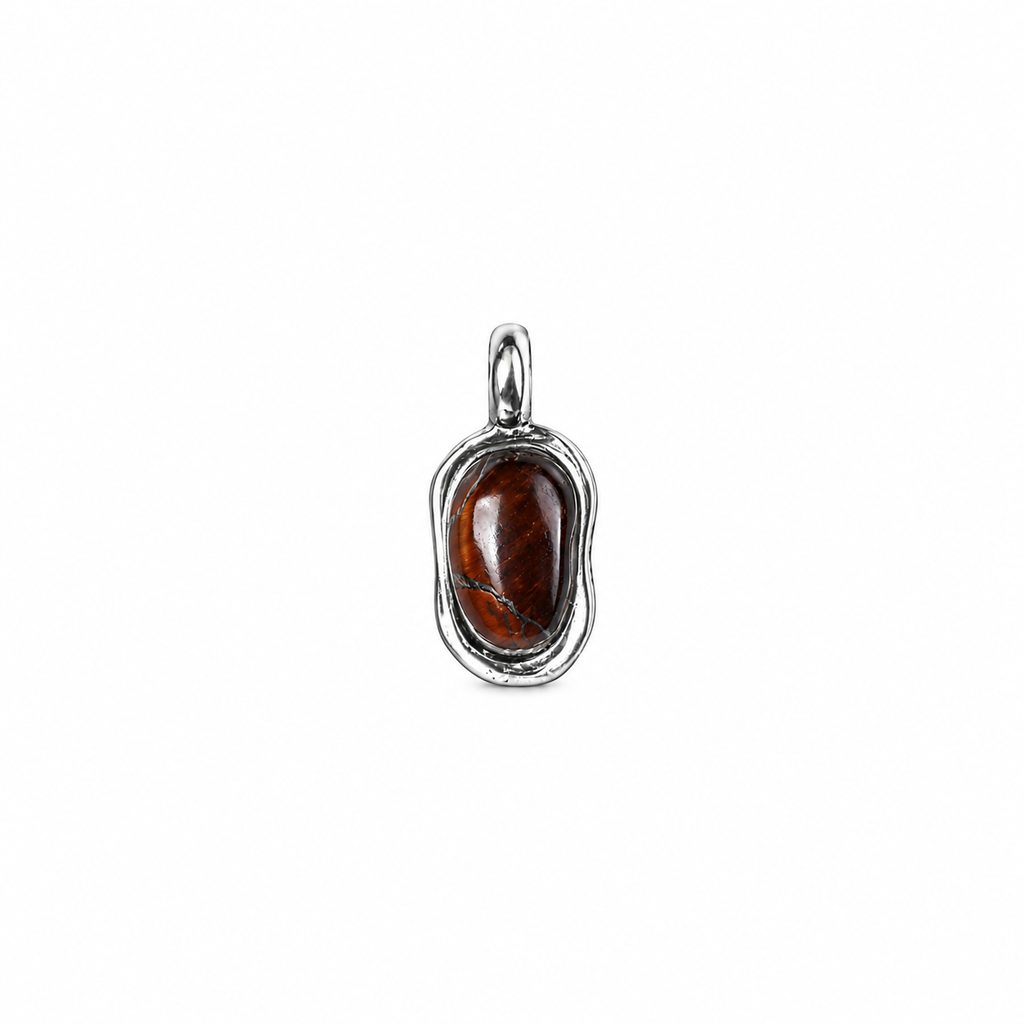 Handformed Oval Pendant