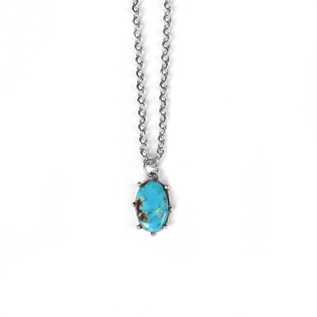 The oval matrix necklace