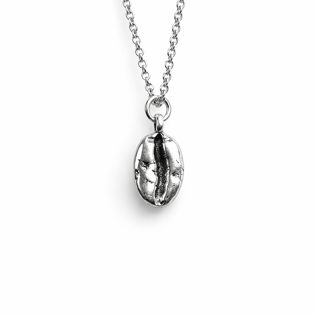Silver Roast Necklace