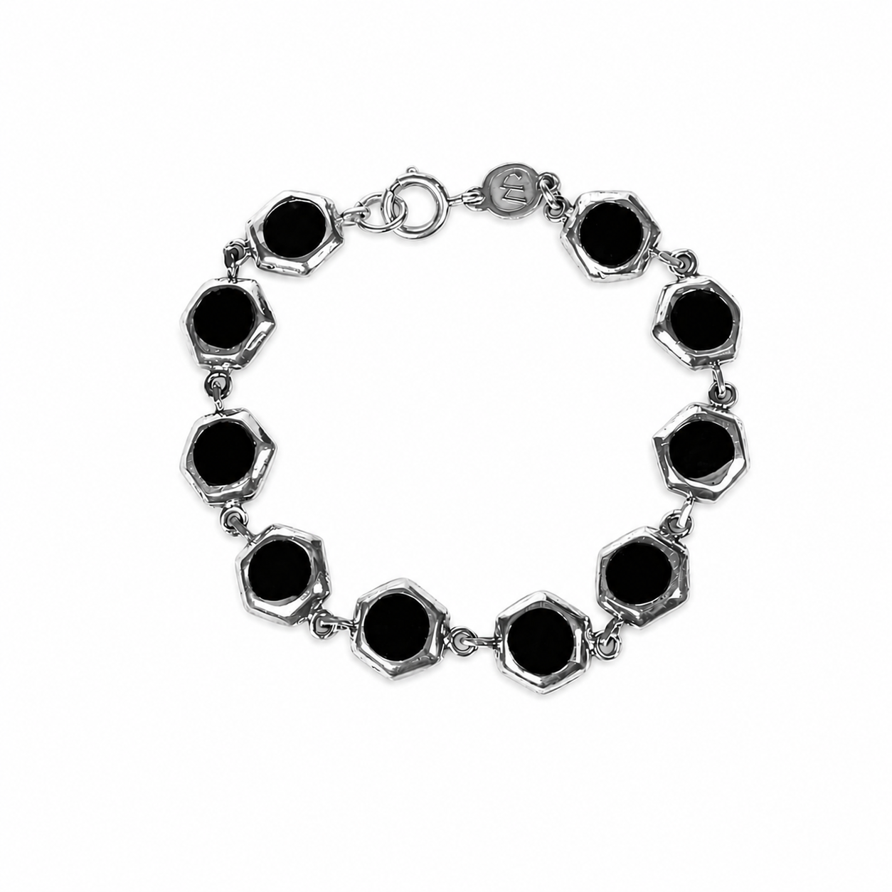 Hexa Noir Bracelet