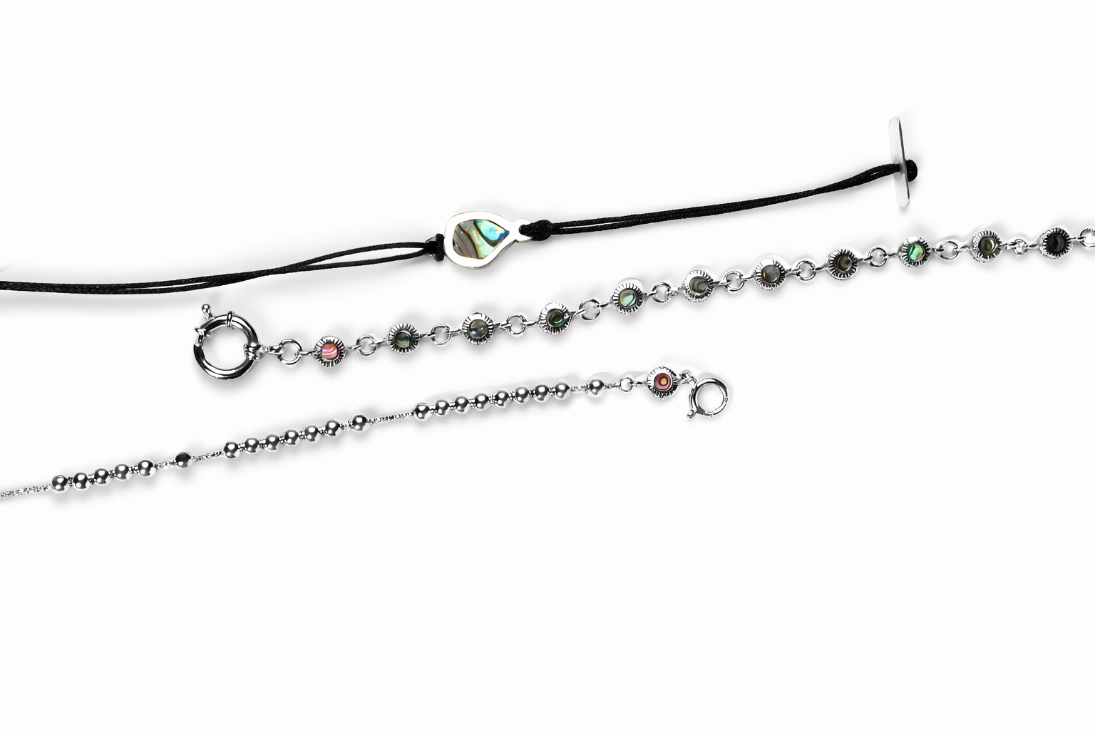 Sterling Bead Bracelet
