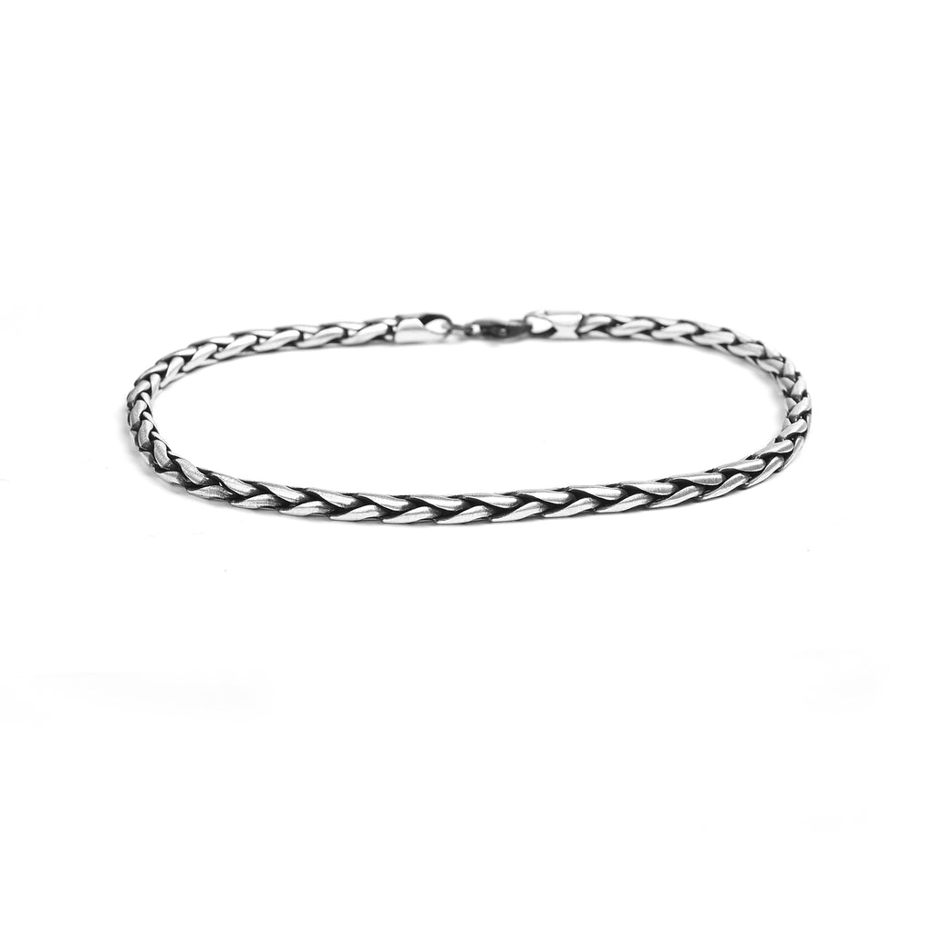 Braided Silver Bracelet