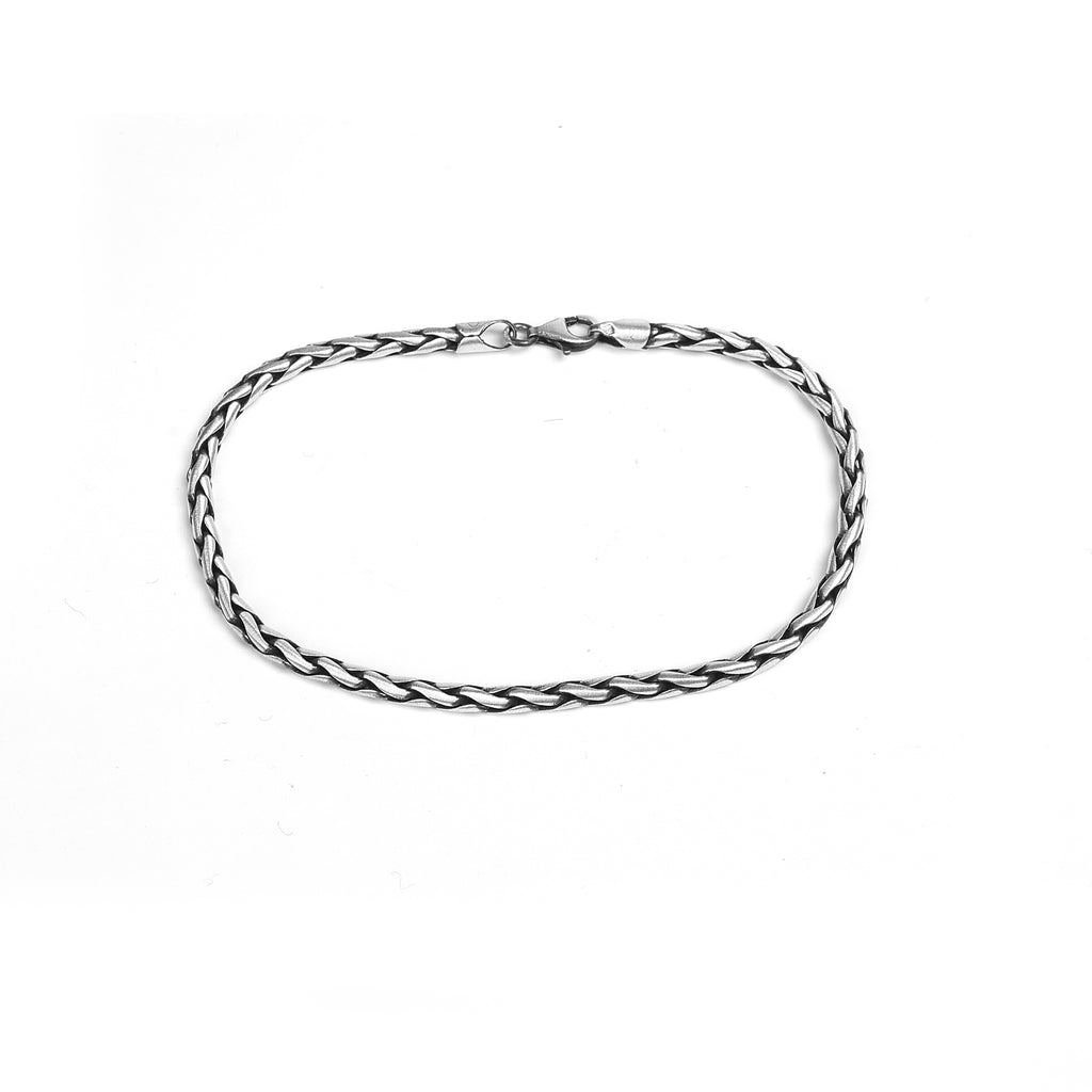 Braided Silver Bracelet