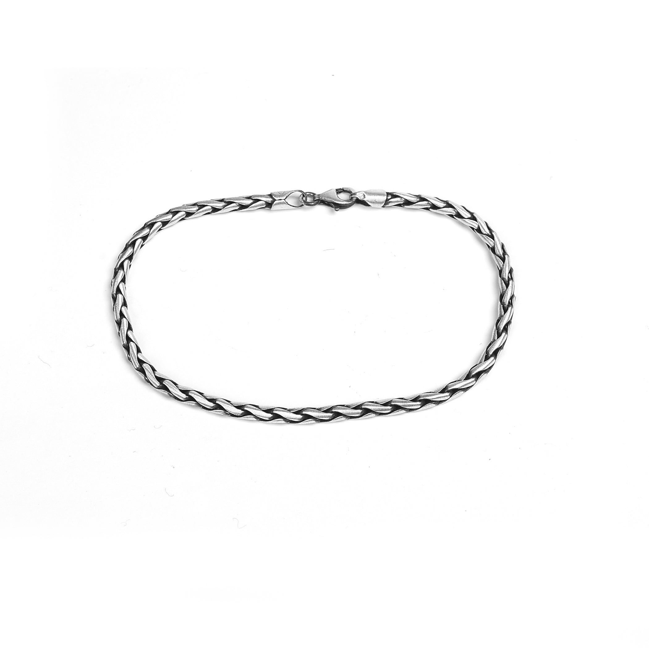 Braided Silver Bracelet