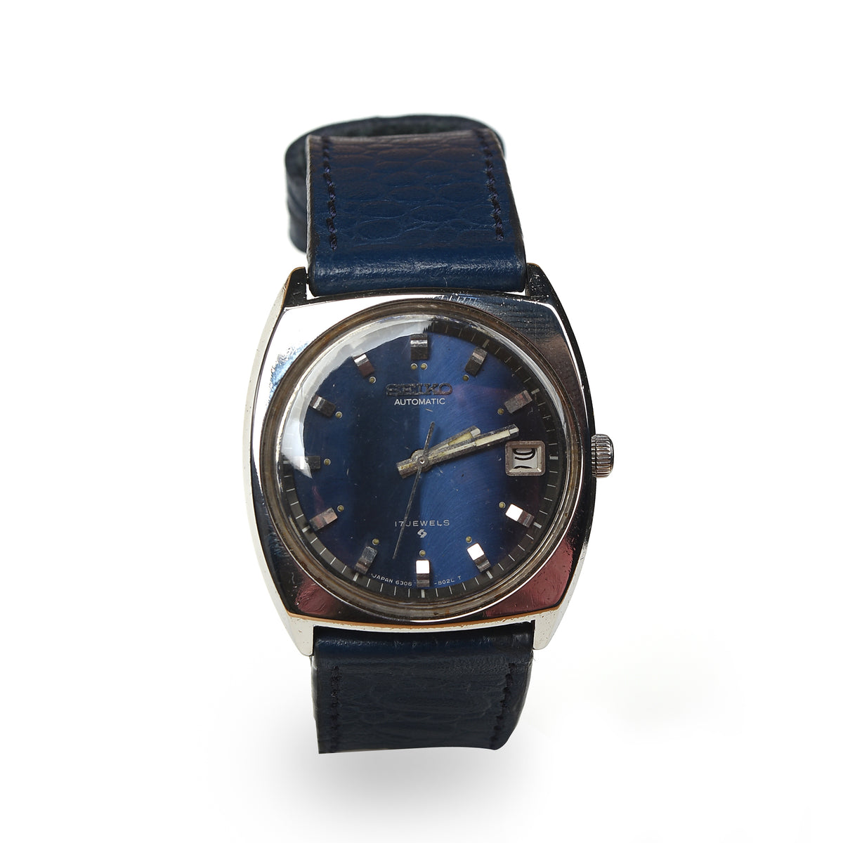 Seiko 17 Jewels Automatic Blue Dial
