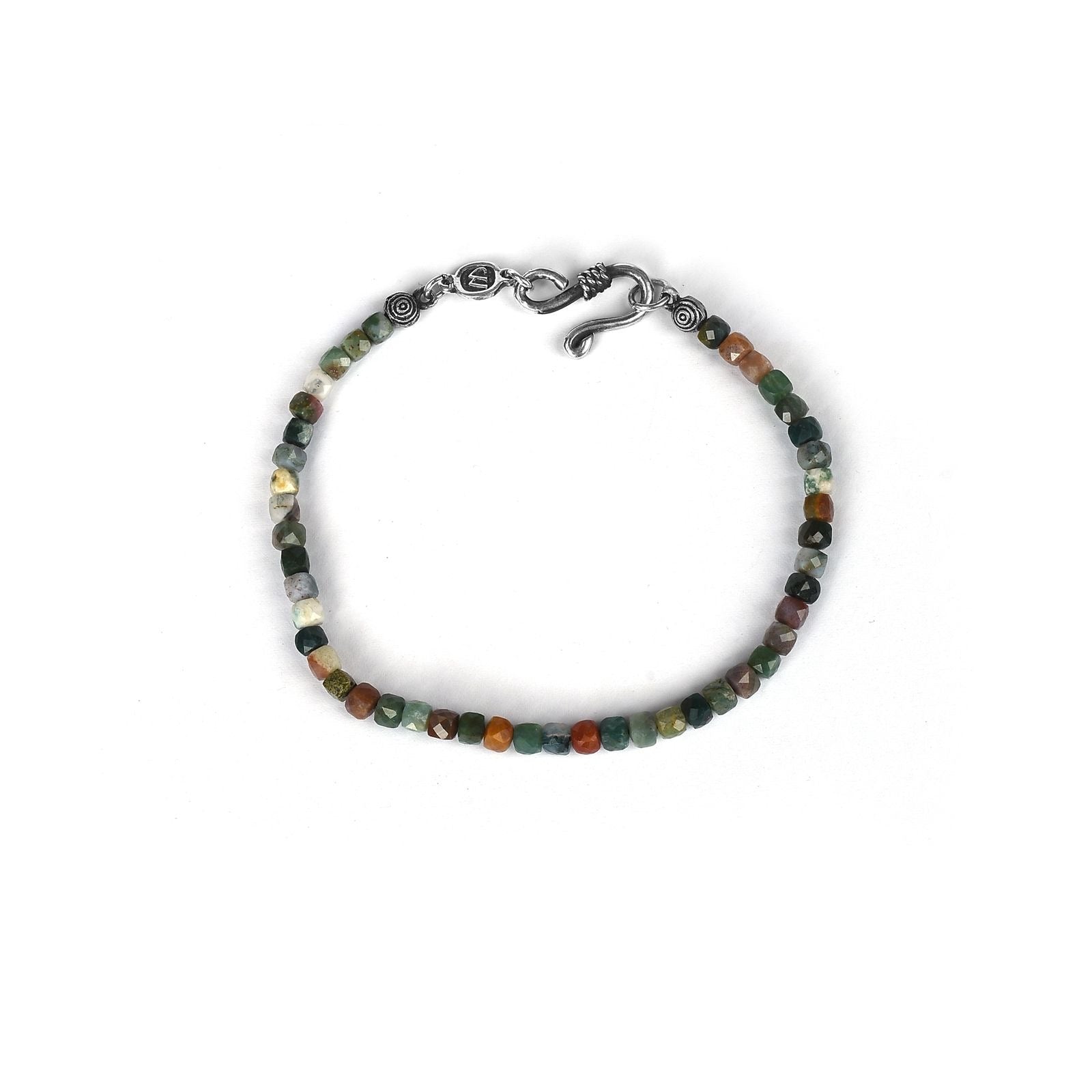 faceted earth bracelet