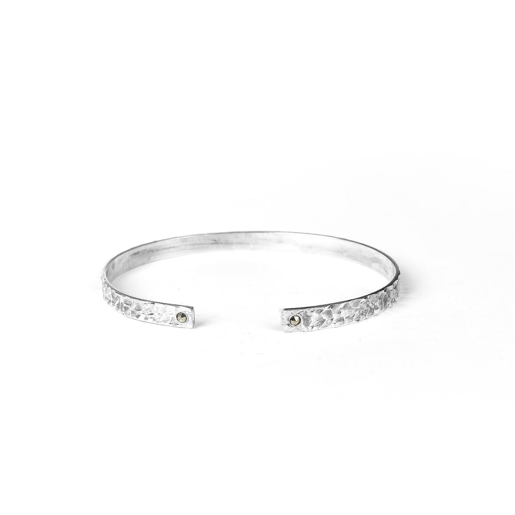 Hammered soul cuff