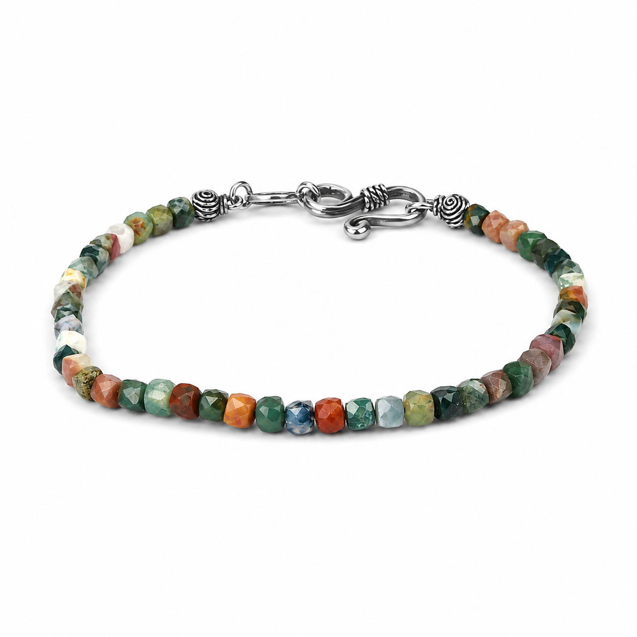 Faceted Earth Bracelet