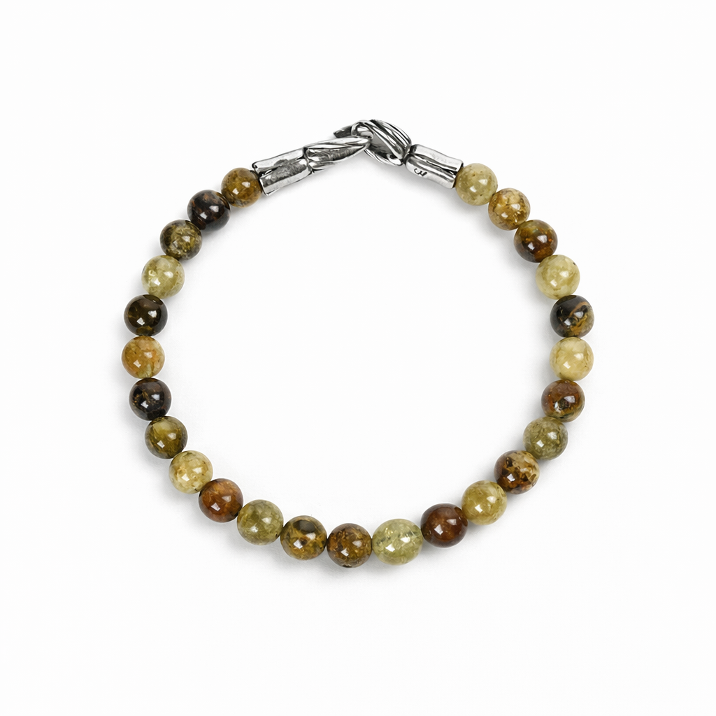 Earthtone Garnet Bracelet