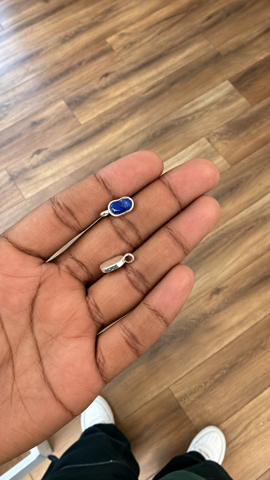 Handformed Oval Pendant