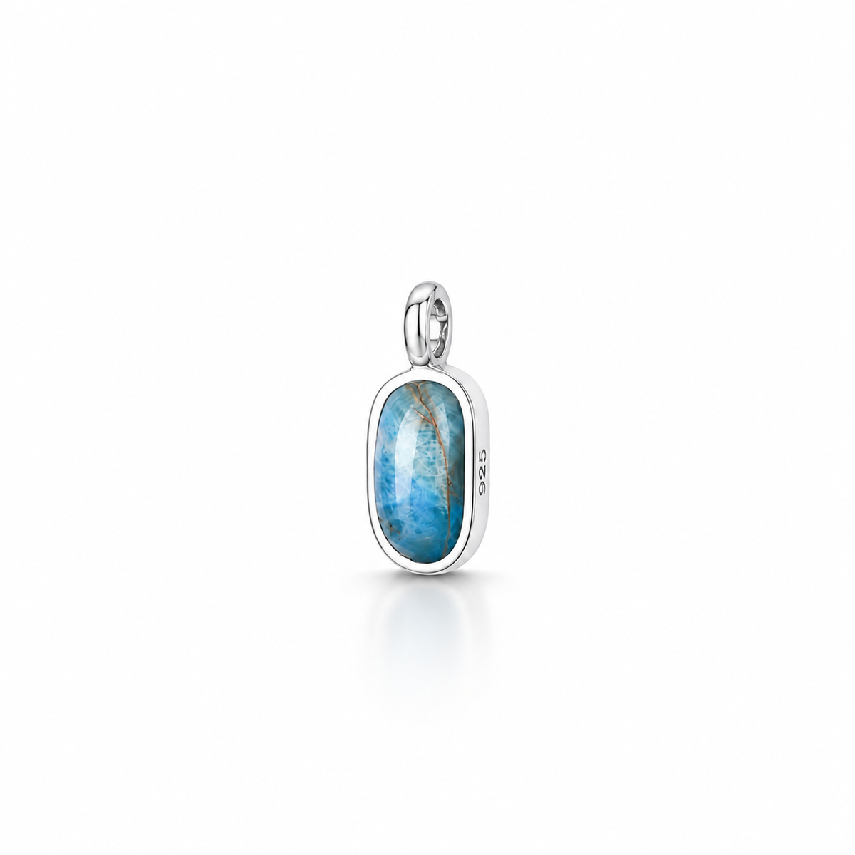 Handformed Oval Pendant