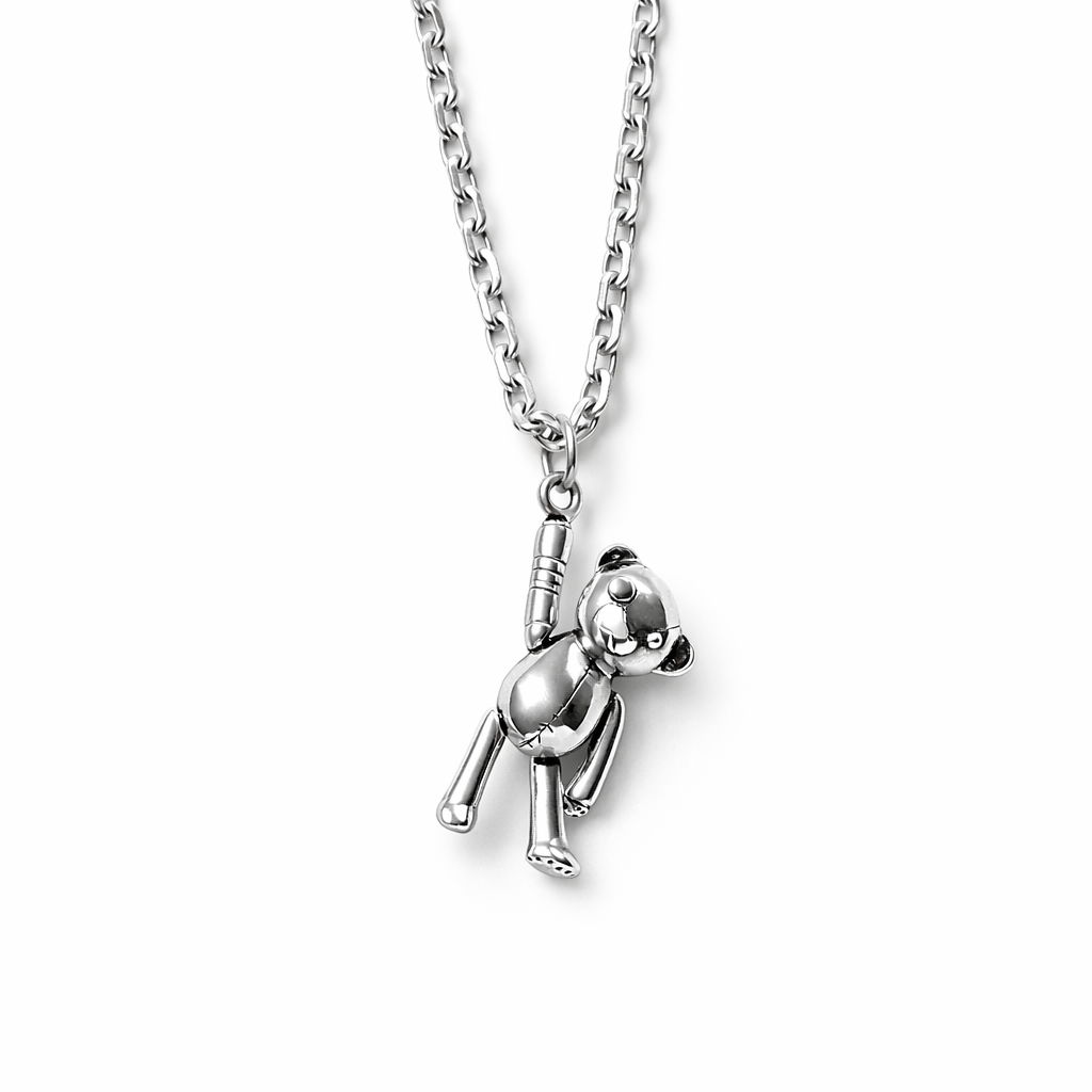 Hanging Teddy Necklace