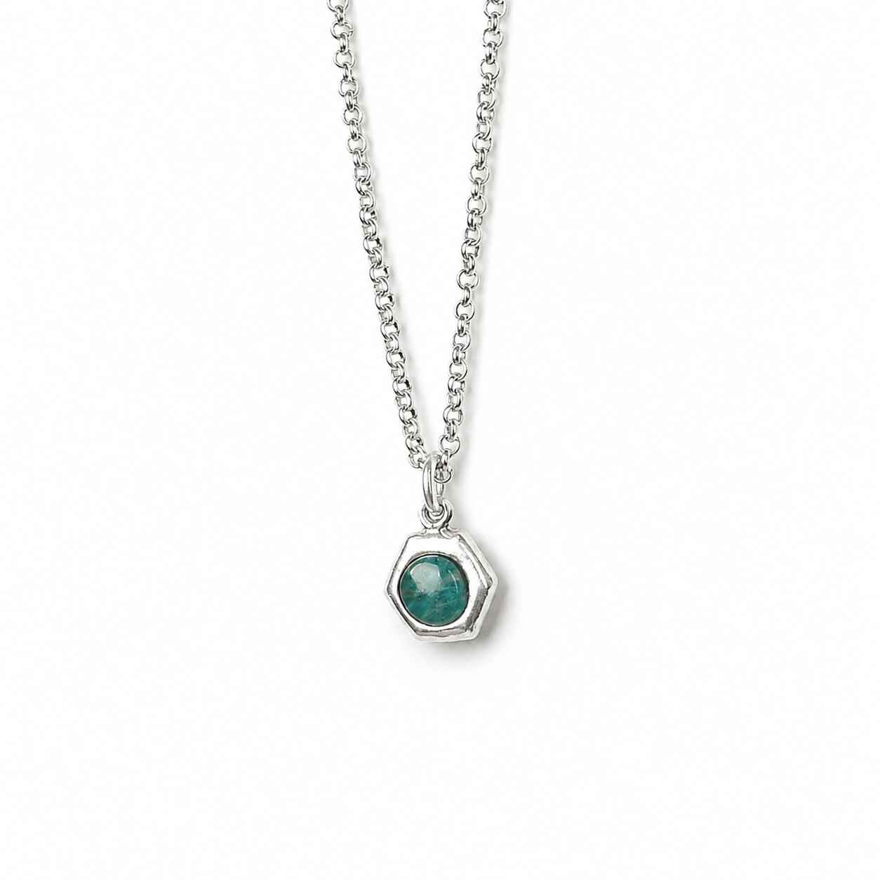 Hexa Stone Necklace