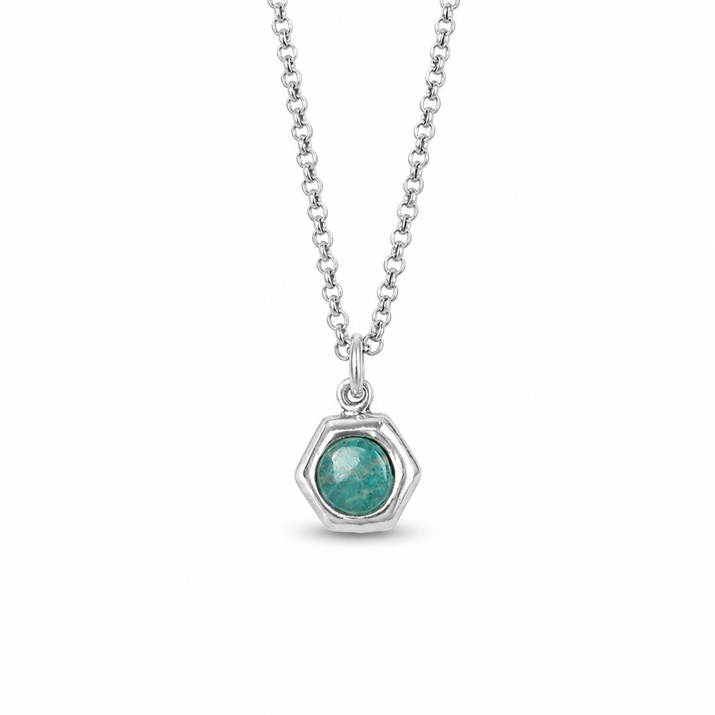 Hexa Stone Necklace