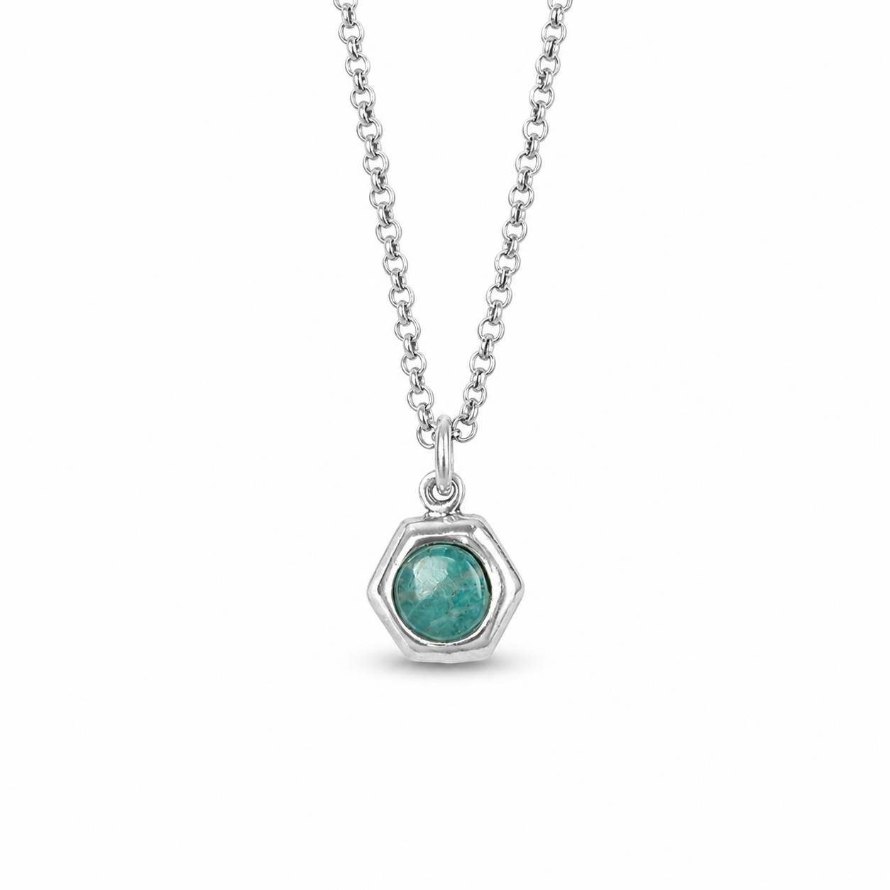 Hexa Stone Necklace