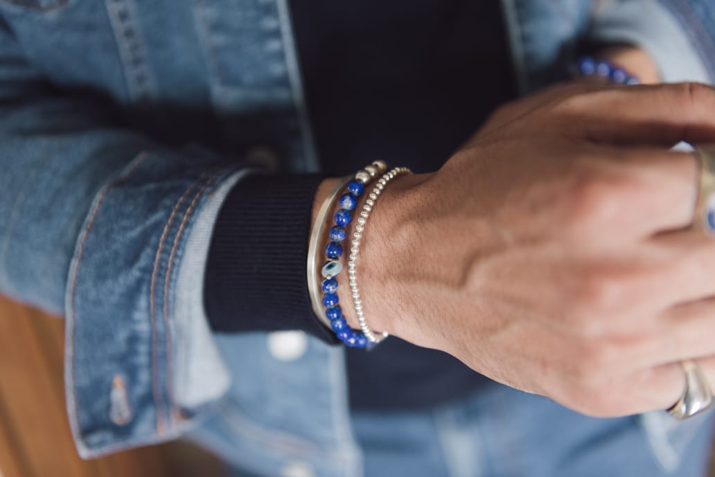 Classic Silver Bracelet |Sterling Bead