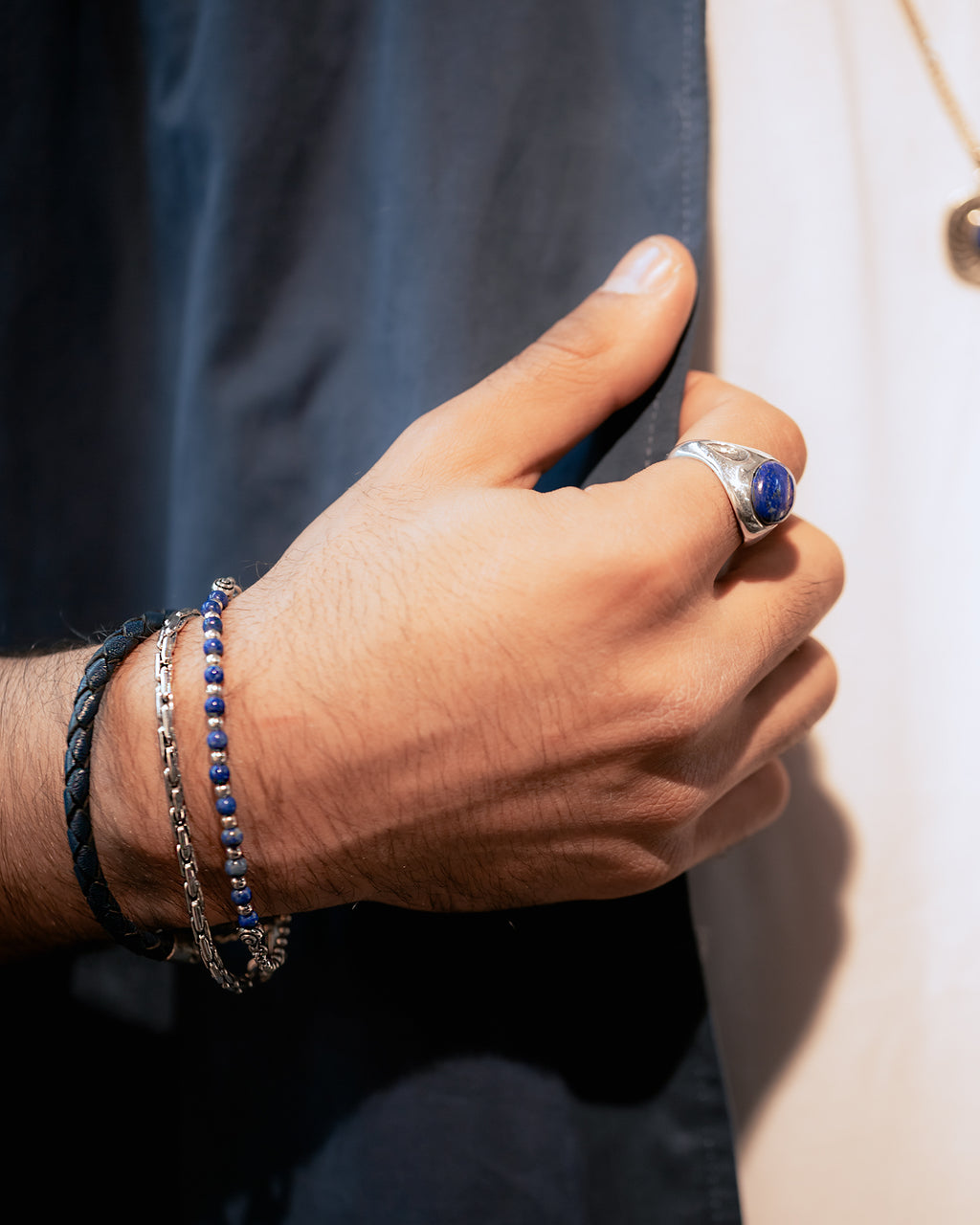 Split-Style Bracelet | Lapis Lazuli