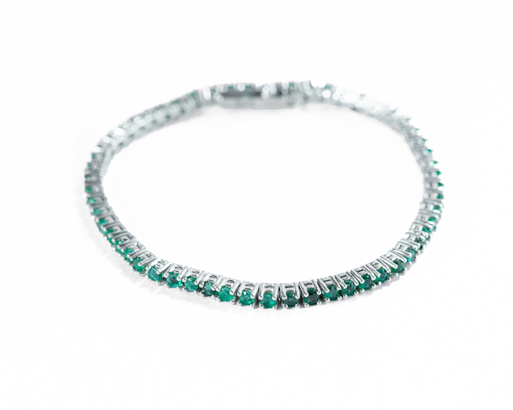 Emerald Grace | Tennis Bracelet