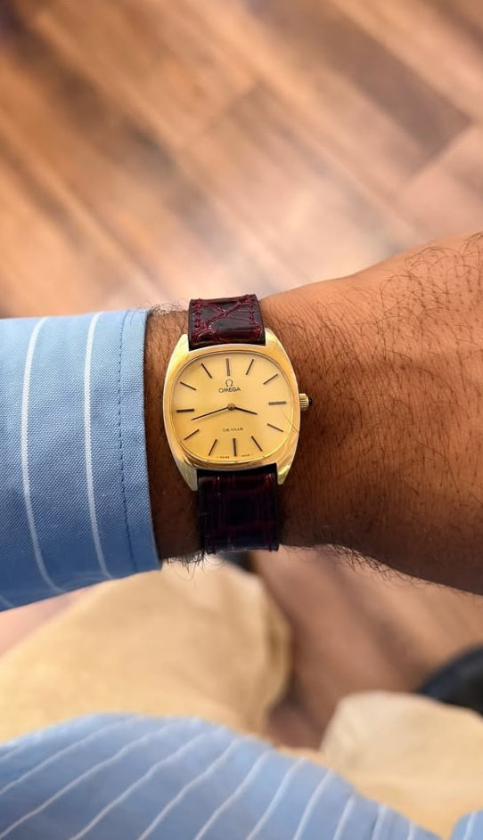 Omega De Ville | Vintage Gold-Tone Watch