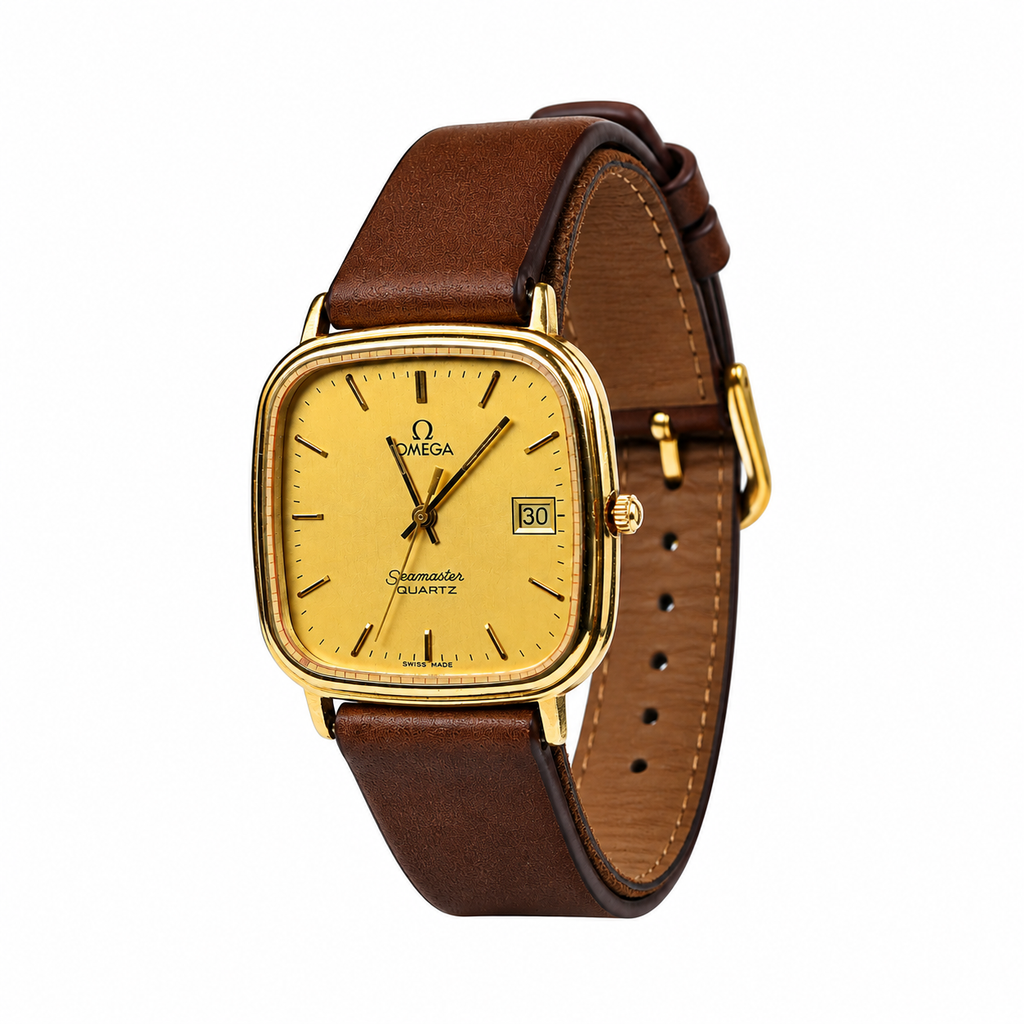 Omega Seamaster | Vintage Gold-Tone Quartz Watch