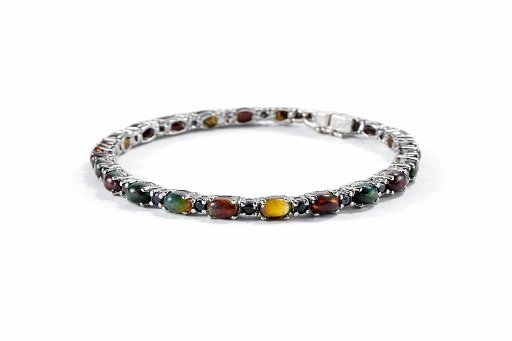 Opal Blaze | Tennis Bracelet