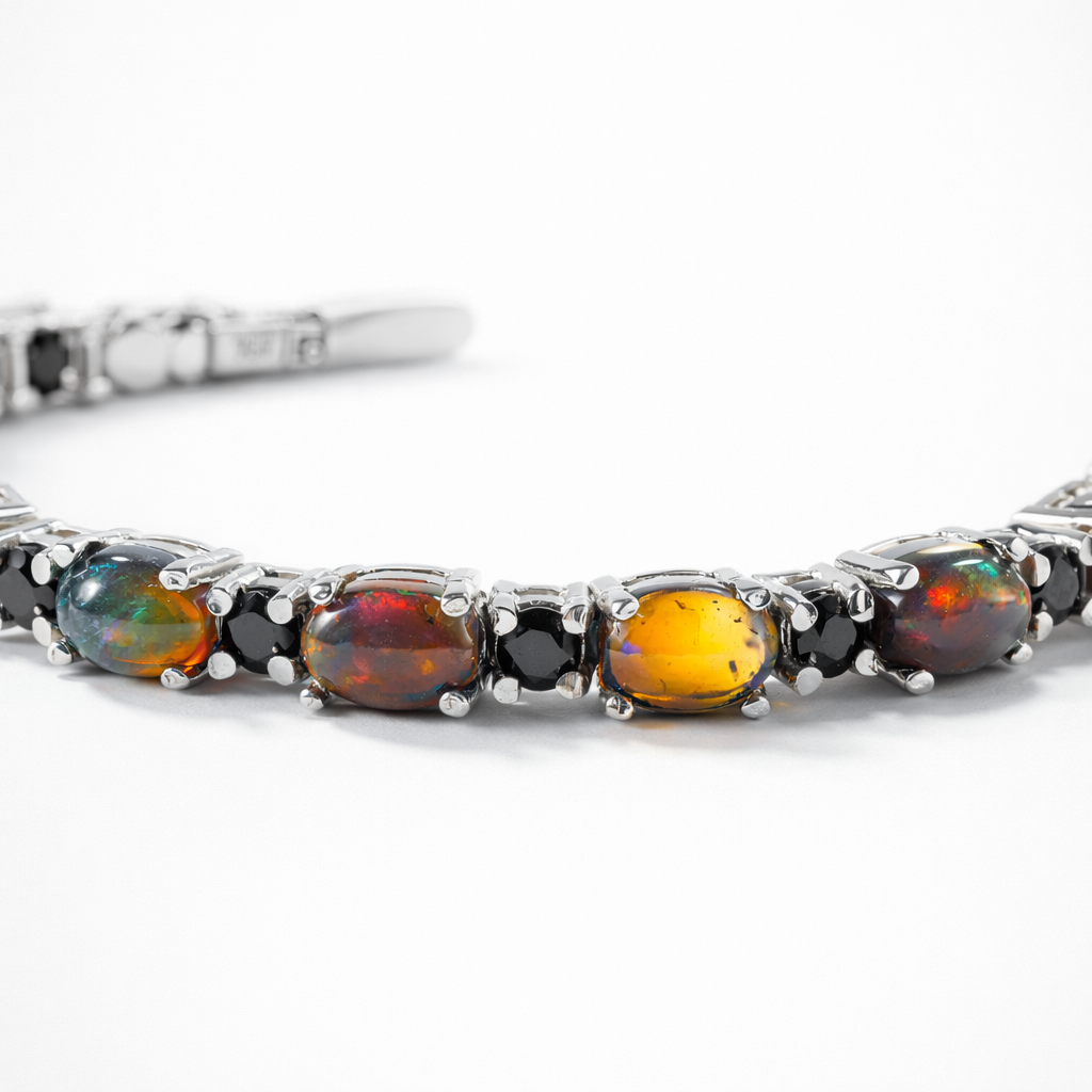 Opal Blaze | Tennis Bracelet