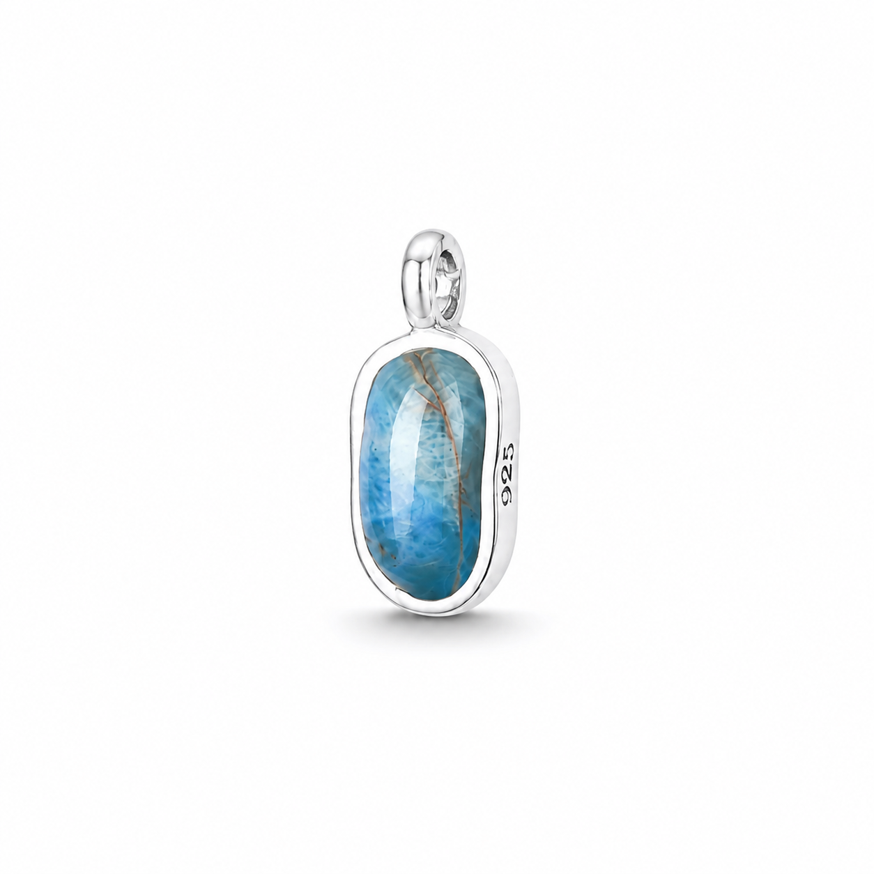 Handformed Oval Pendant