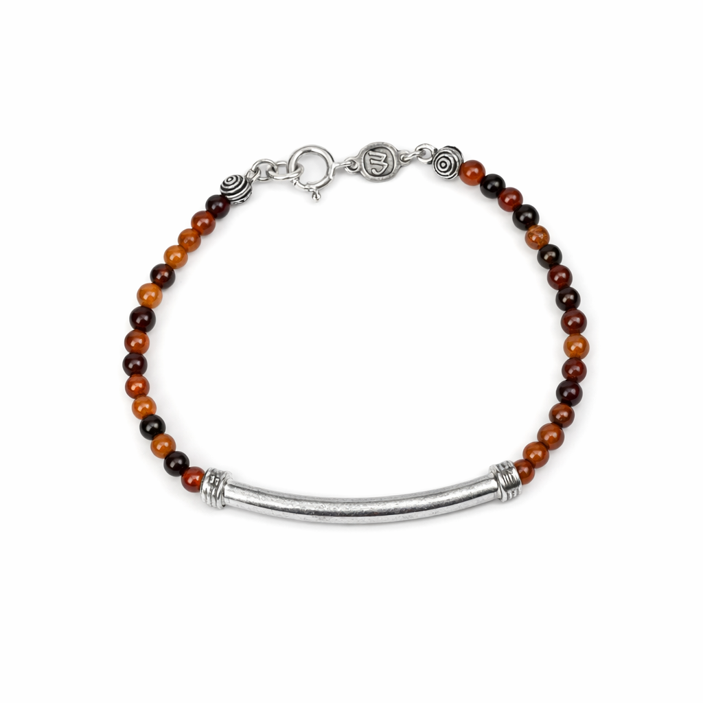 Garnet Path Bracelet