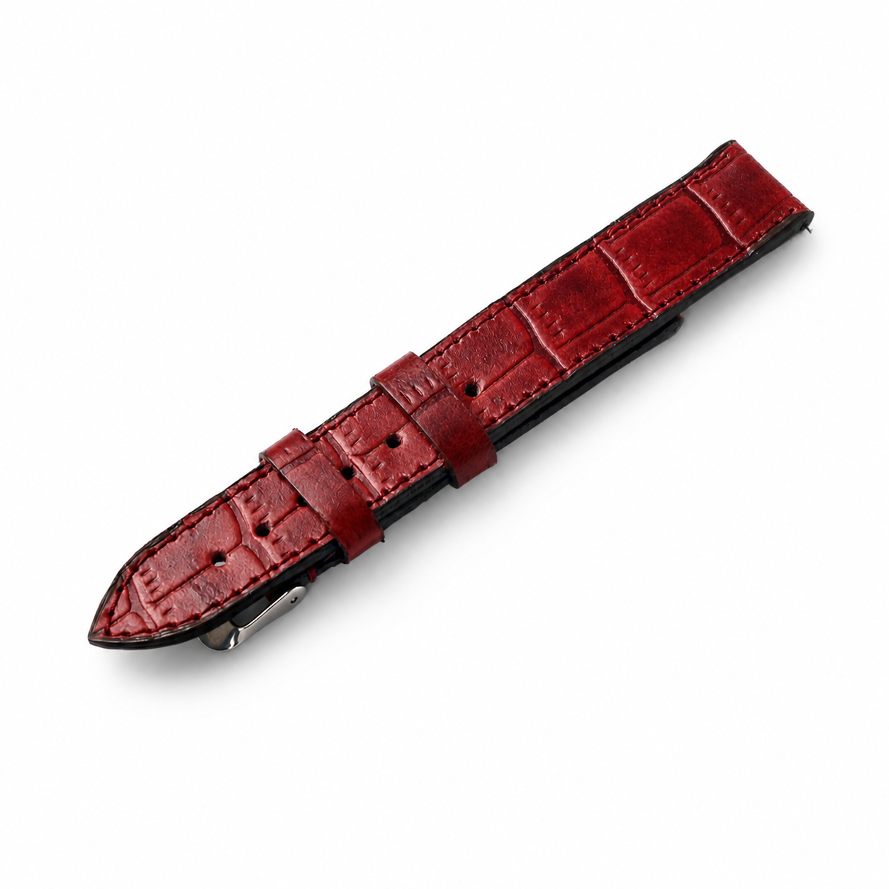 Burgundy Leather Strap