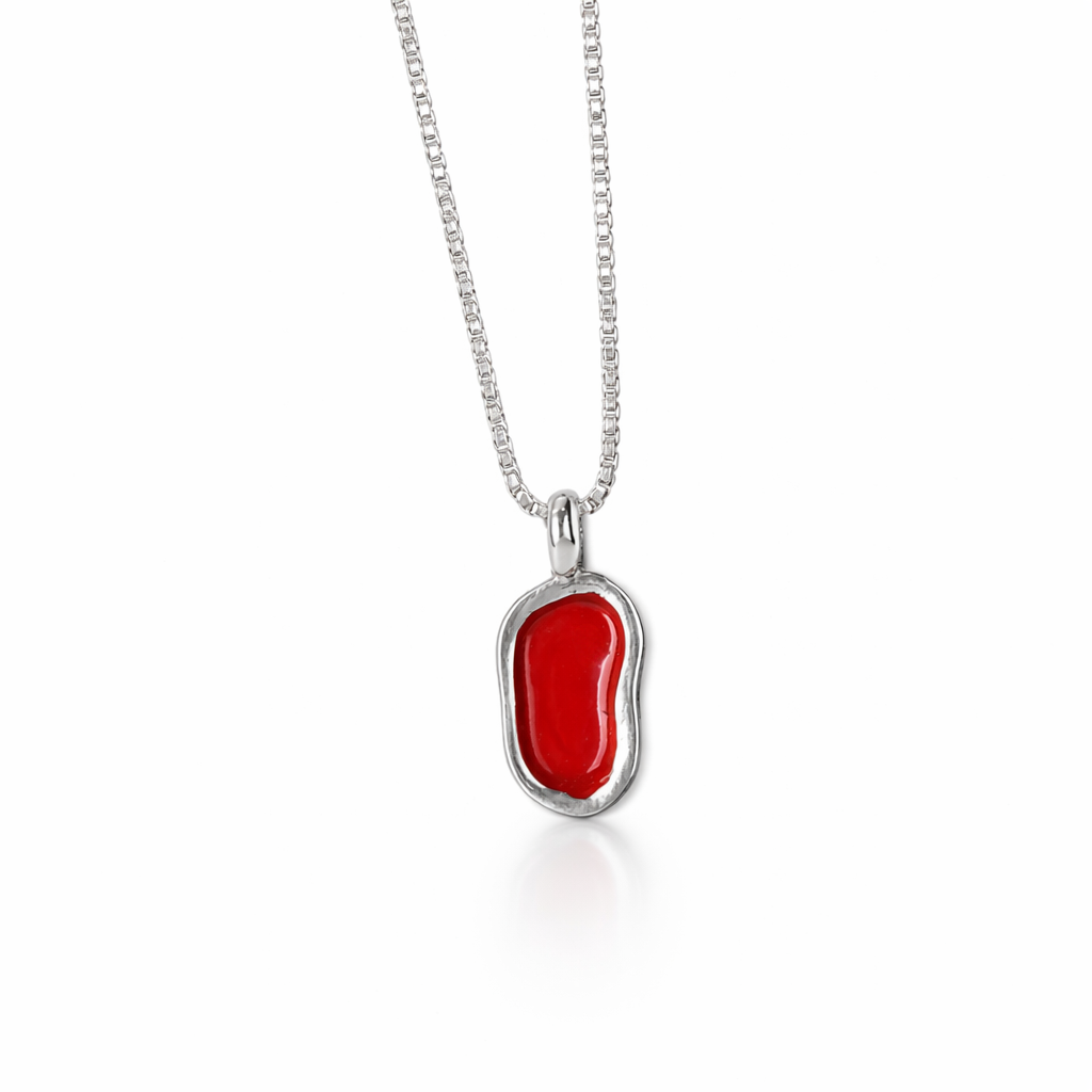 Handformed Oval Necklace