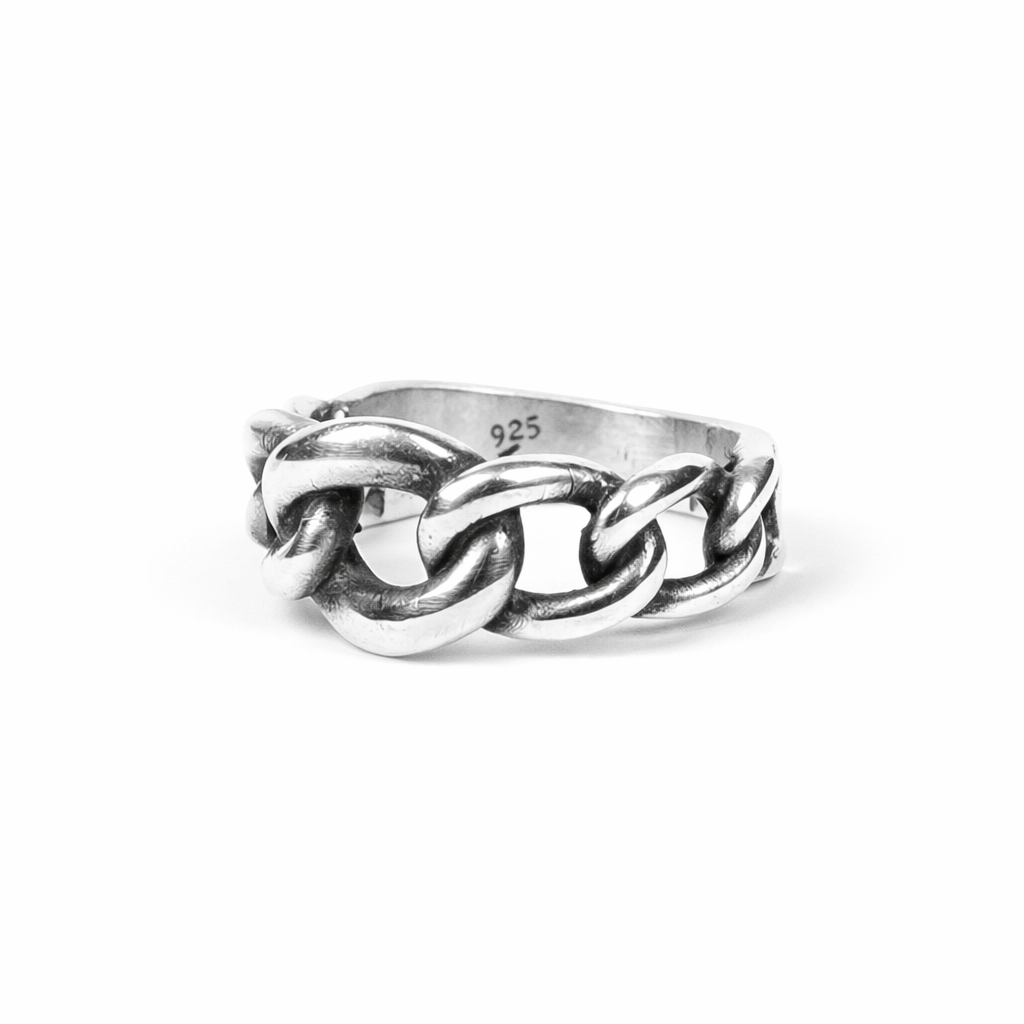 Curb Silver Ring