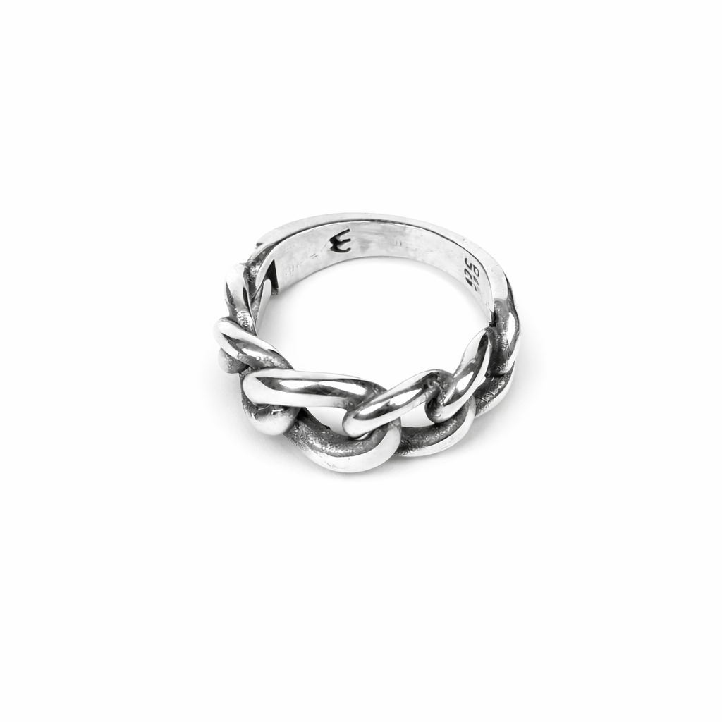 Curb Silver Ring