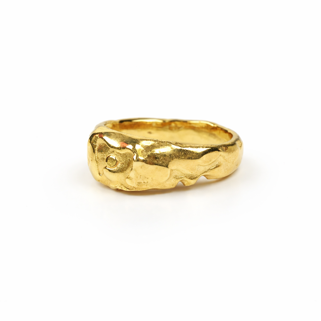 Sculpted Ring l Gold
