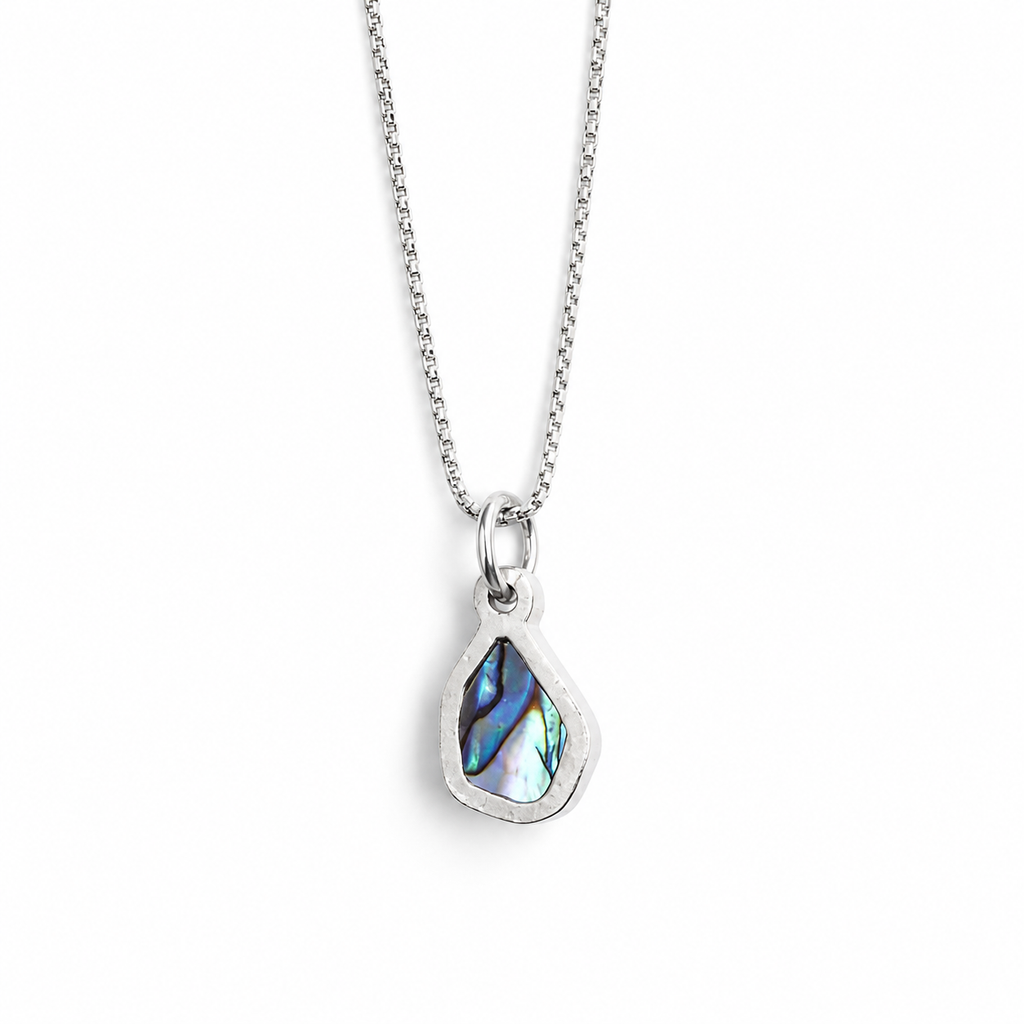 Jagged Oval Necklace
