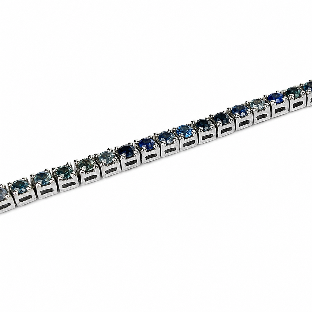 Sapphire Tennis Bracelet