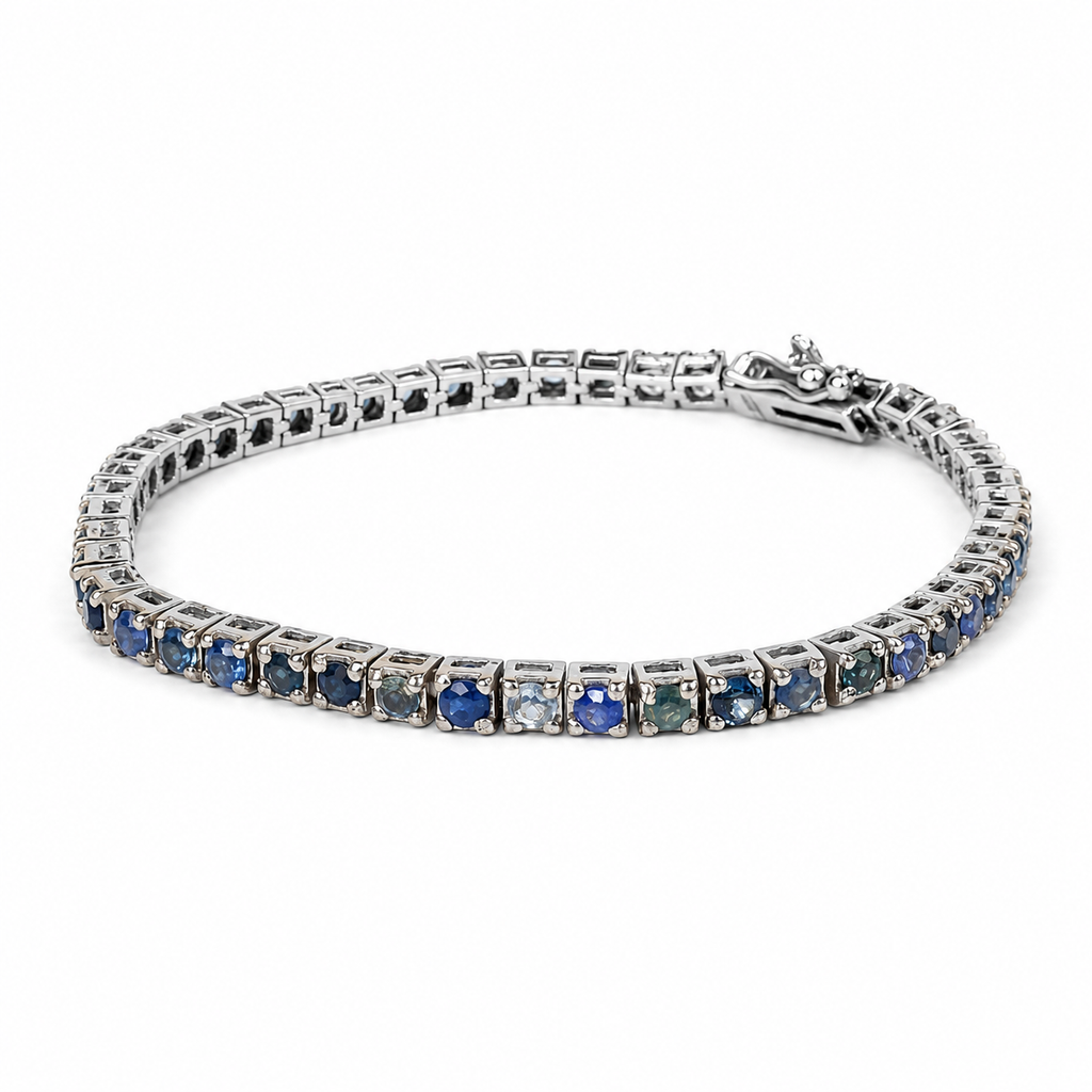 Sapphire Tennis Bracelet