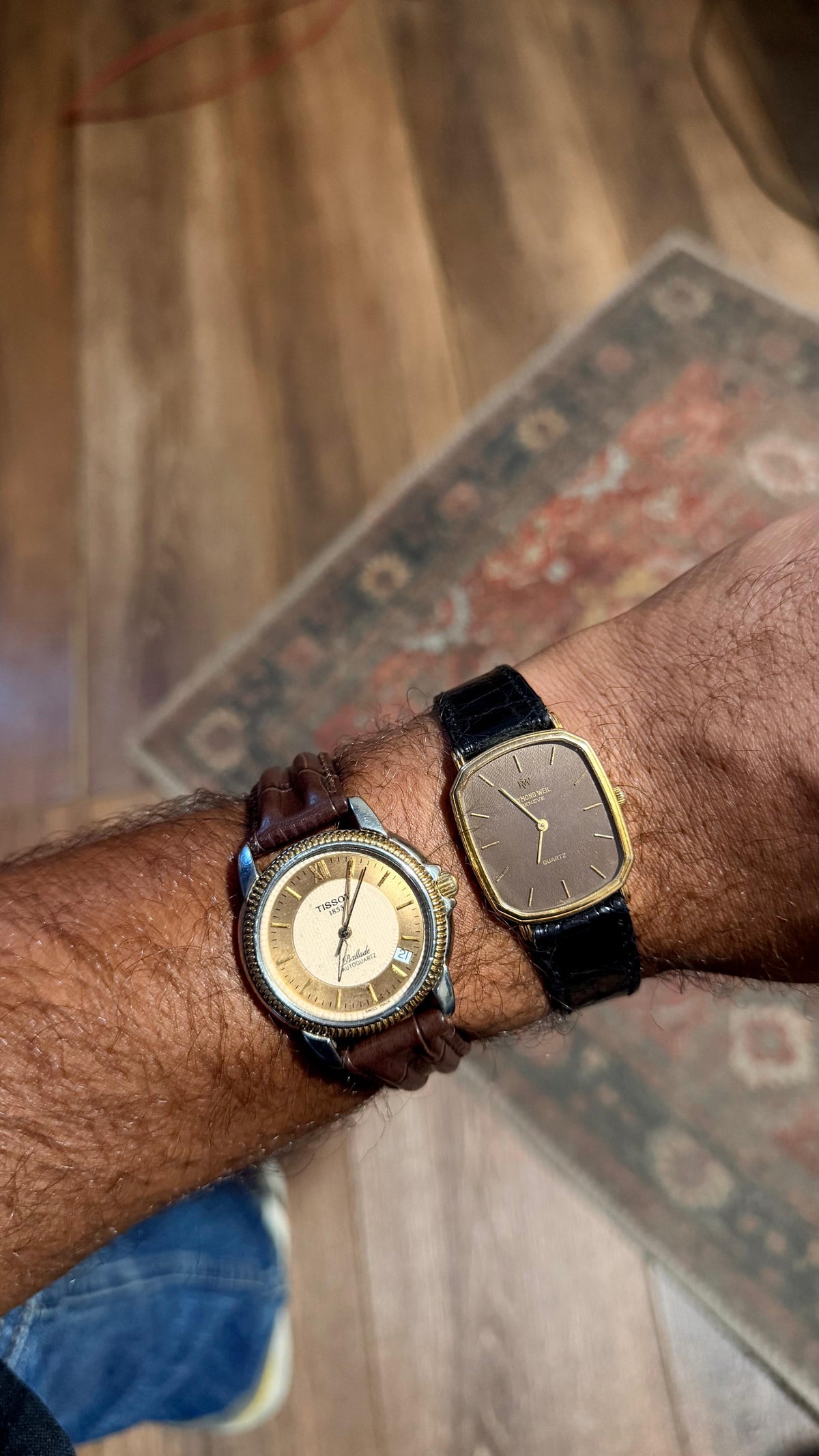 Raymond Weil Genève Brown Dial Quartz Watch