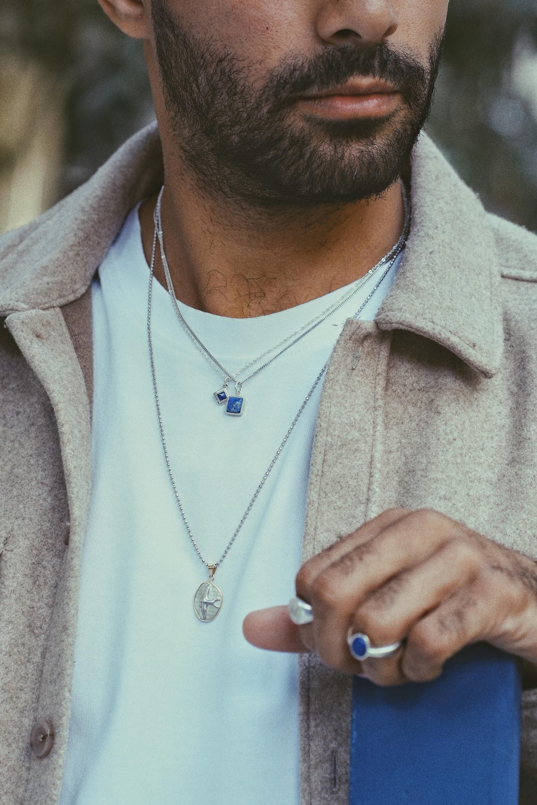 Azure Square Pendant