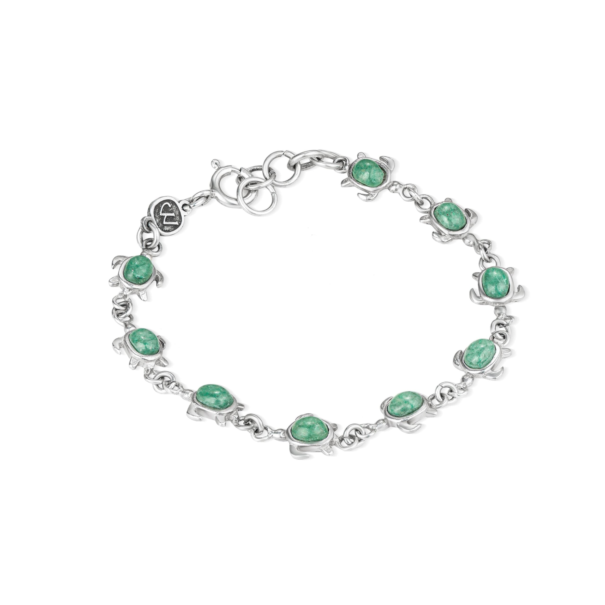 Jade Turtles Bracelet