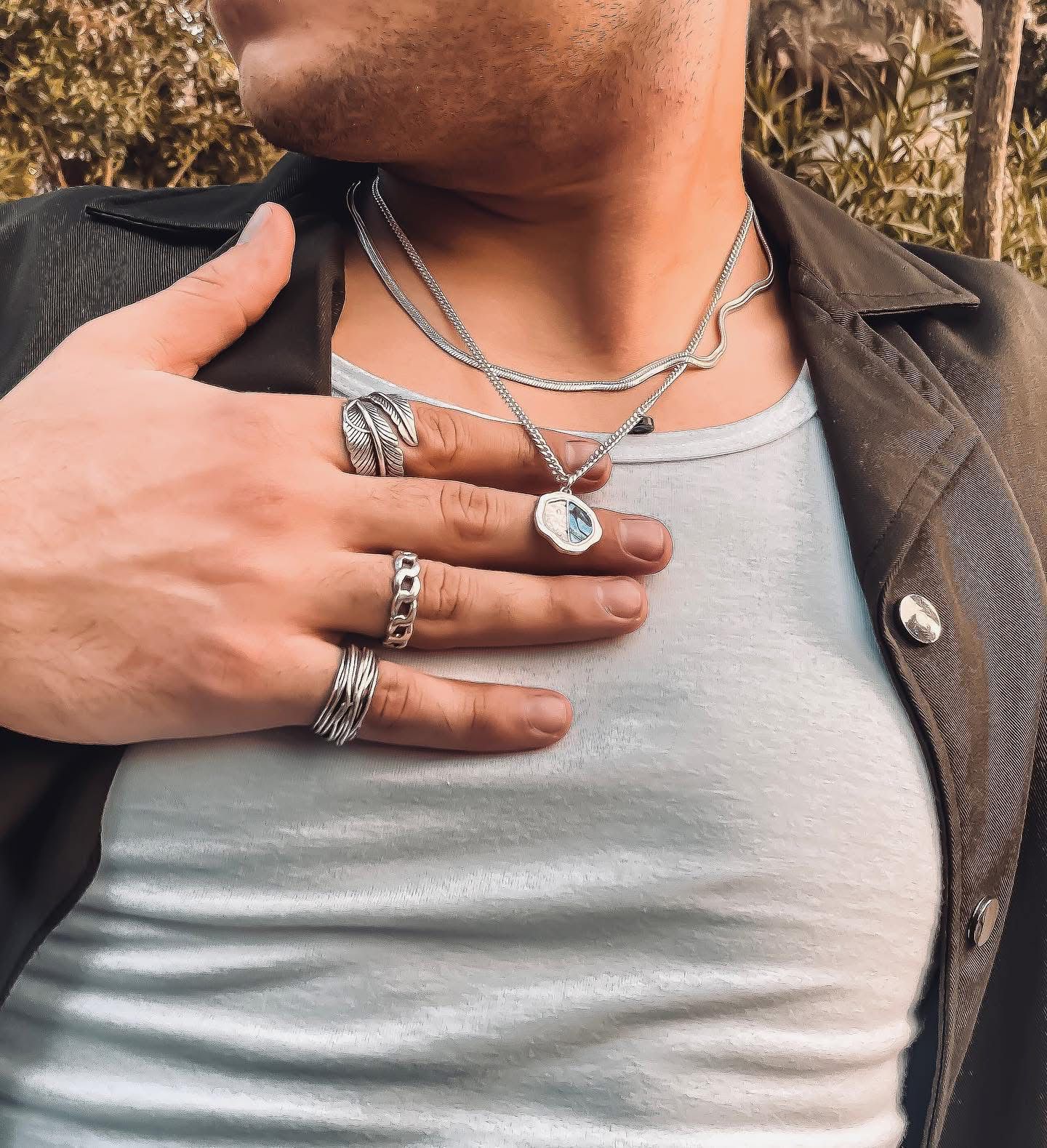 Spilt Style Necklace