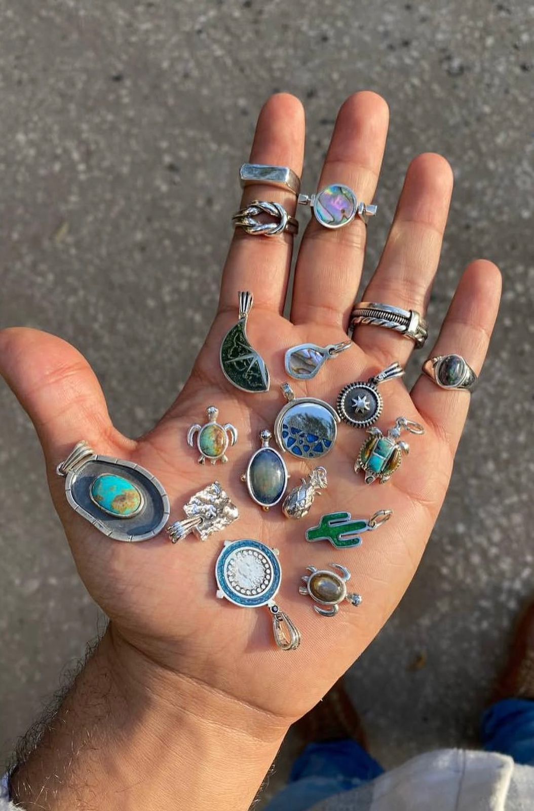 Summer Cactus Pendant