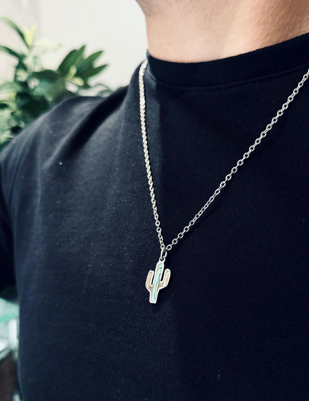 Summer Cactus Necklace