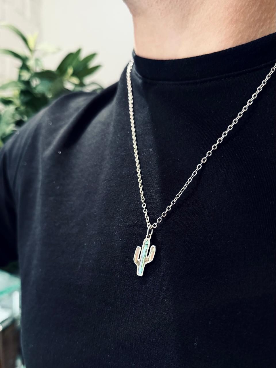 Summer Cactus Necklace