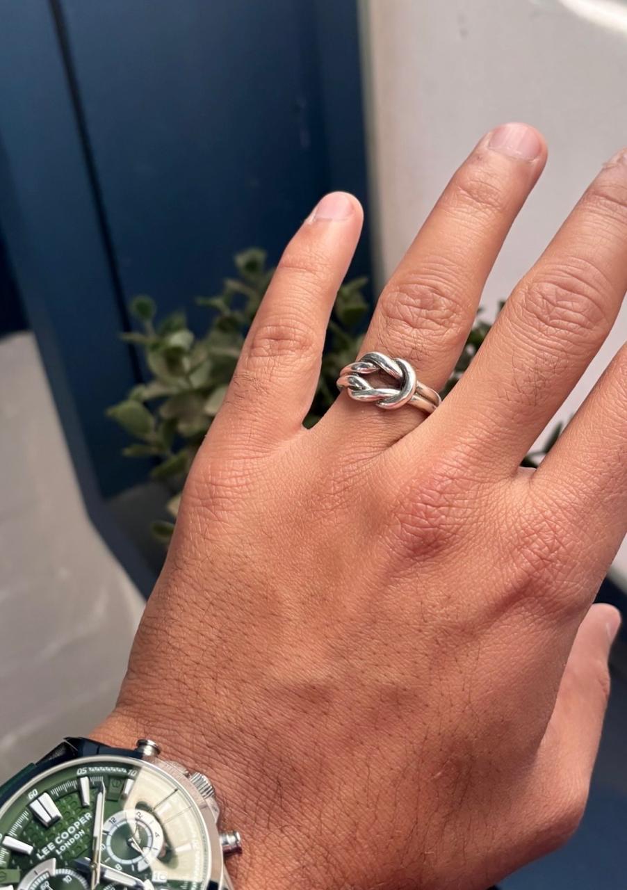 Triple Knot Ring