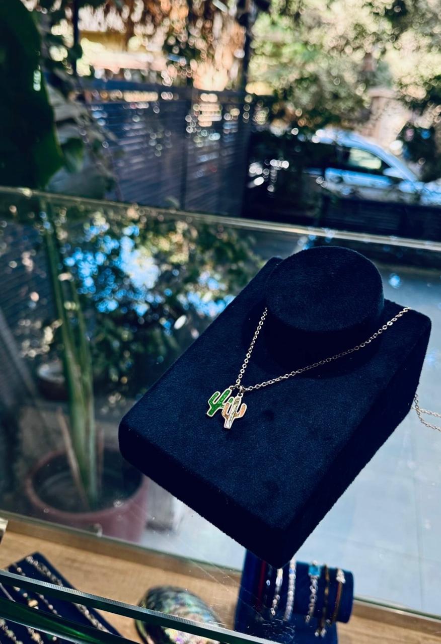 Summer Cactus Necklace
