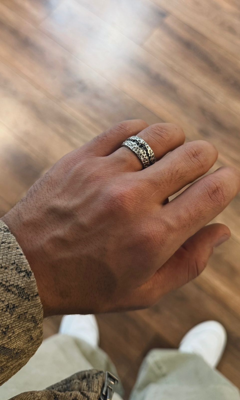 Rift Ring | Black Zircon