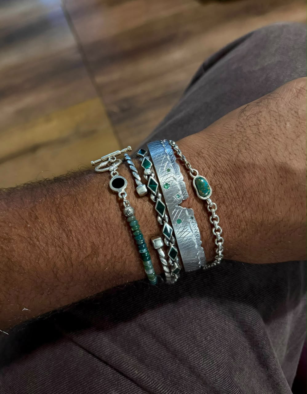 Raw Edge Cuff