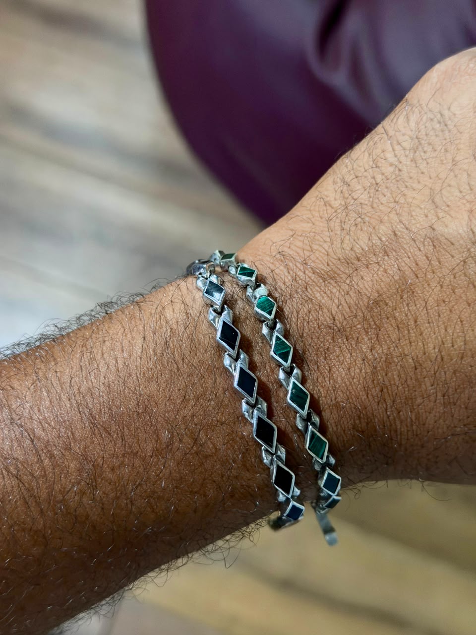 Trillion Cut Tennis Bracelet